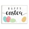 Stupell Industries Happy Easter Spring Holiday Eggs Wall Plaque Art